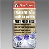 DEN BRAVEN Samonivelační hmota na podlahy MULTI FLOOR S600 25kg šedá